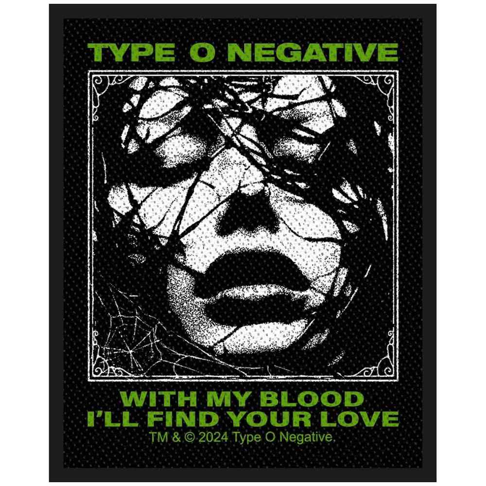 Type O Negative - With My Blood Pièce - Noir